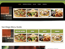 Tablet Screenshot of greatfoodsandiego.com